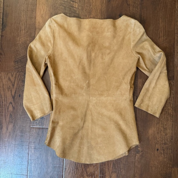 MIU MIU PRADA rare suede boho top, made in Italy, size 38 - Picture 6 of 14